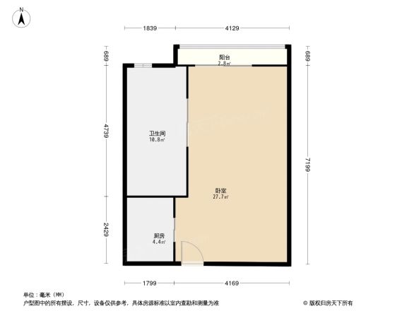 月亮城堡户型图