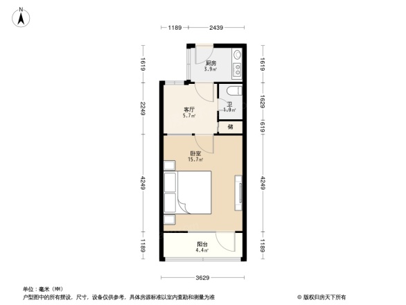红联北村户型图