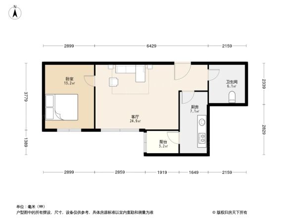 东环居苑户型图