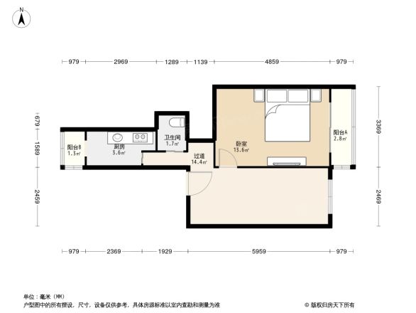 马连道中街户型图