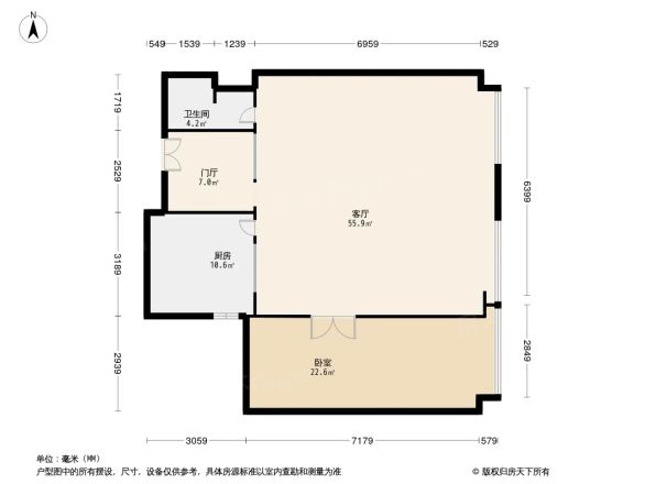 领地OFFICE户型图