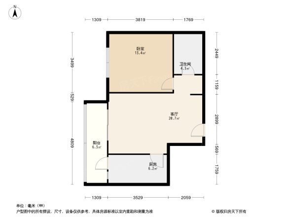 青塔东里户型图