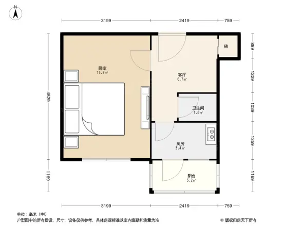 红莲中里户型图