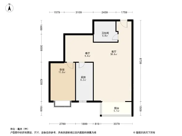风景club户型图