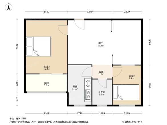 昌盛园四区户型图