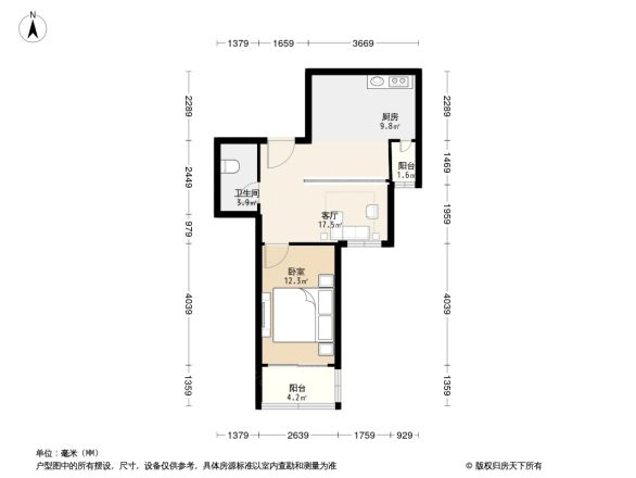 东环居苑户型图