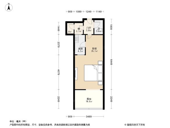 光辉里小区户型图