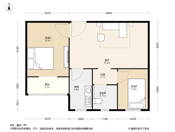 昌盛园四区户型图
