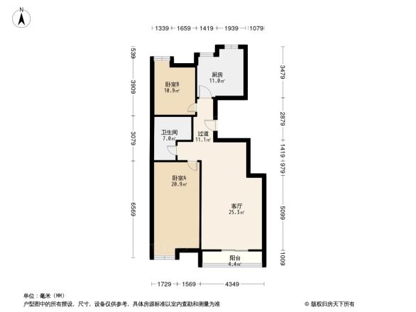 世华水岸户型图