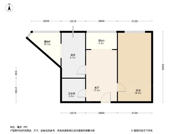 天通苑北三区户型图