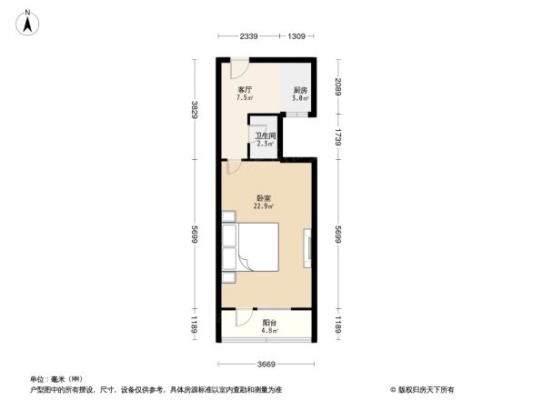 罗庄南里户型图