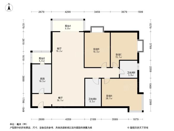 特区808户型图