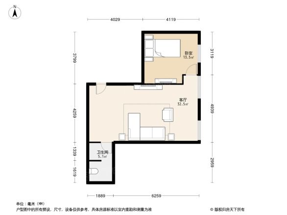 国润商务大厦小区户型图