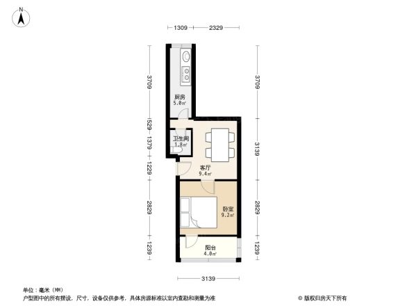 万泉寺南里户型图