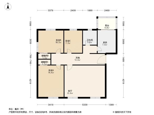 华清商务会馆商住楼户型图
