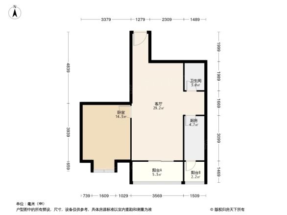 领地OFFICE户型图