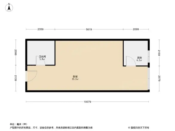 花园公寓户型图