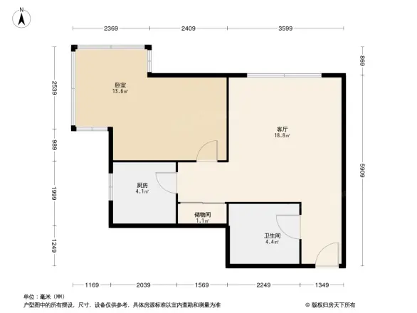 风景club户型图