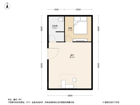 国润商务大厦小区户型图