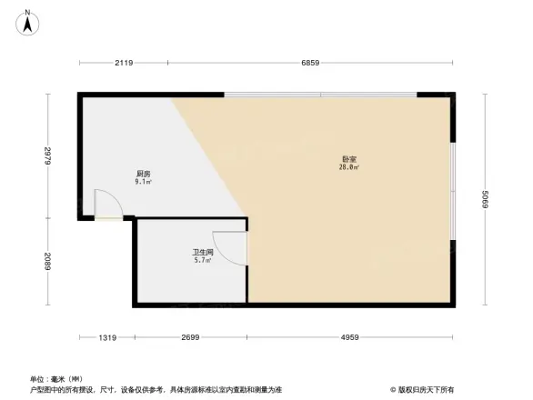 艾瑟顿国际公寓户型图