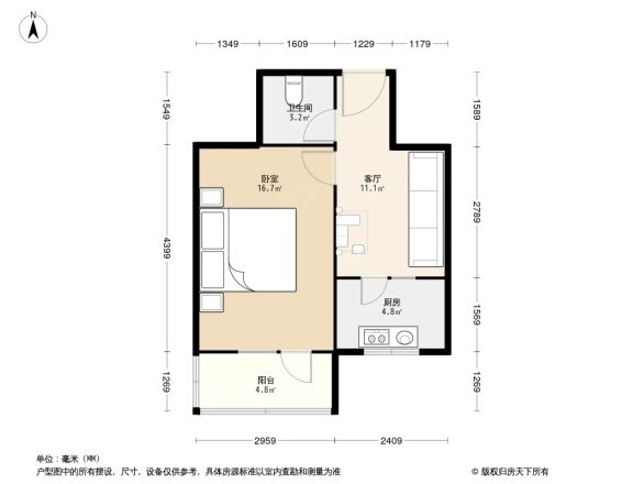 马连道中街户型图
