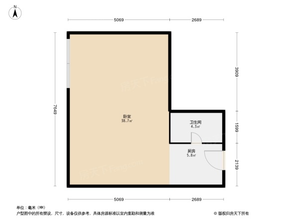 蓝星花园户型图
