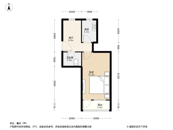 花椒树小区户型图