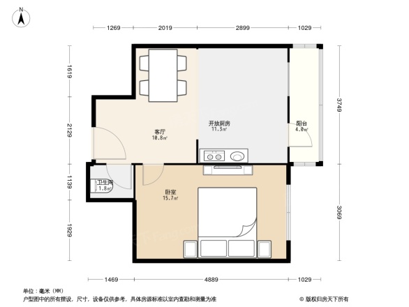 红联北村户型图