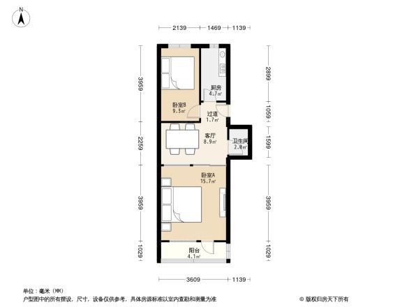 马连道中街户型图