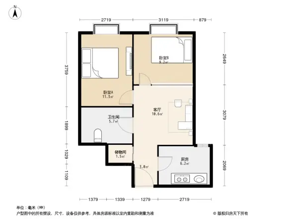 朝阳捷座户型图
