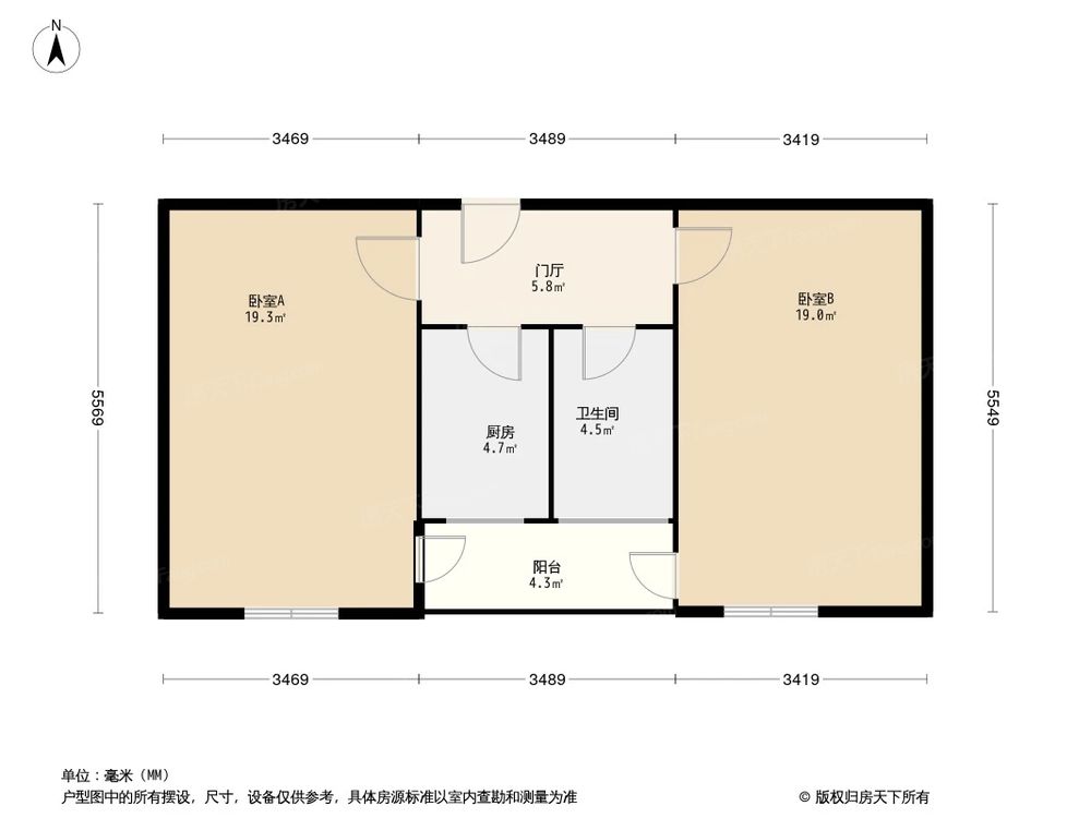相似户型图
