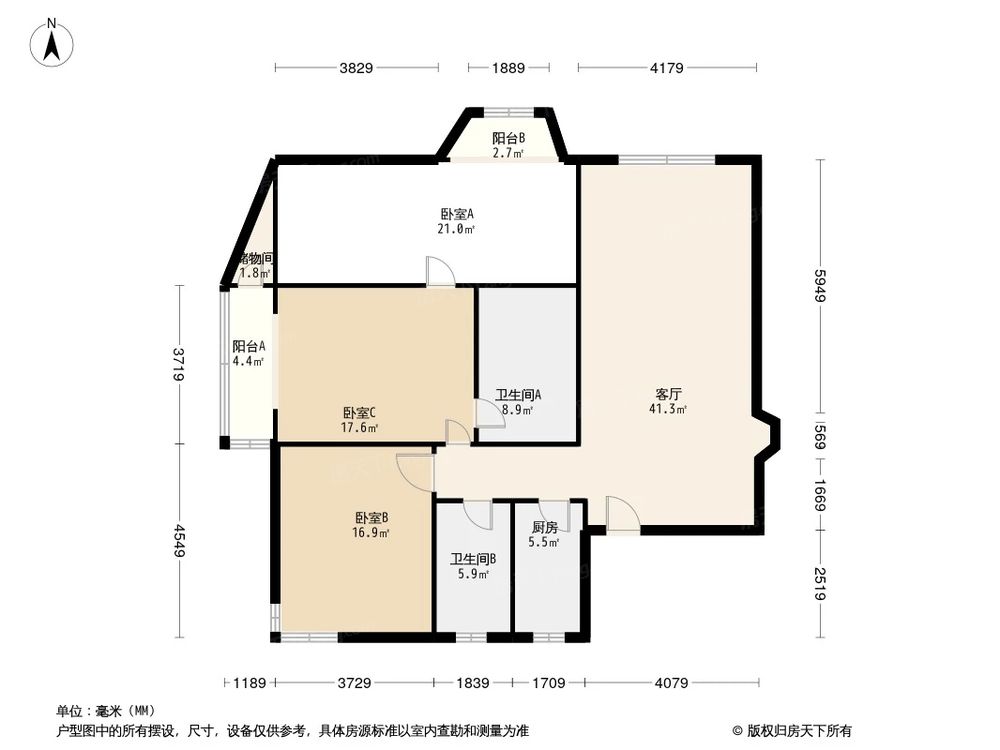 相似户型图