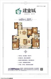 正阳建业城5室2厅1厨3卫建面232.00㎡