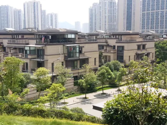 旭辉城别墅实景图