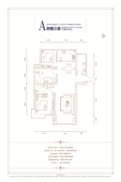 汇景新城3室2厅1厨2卫建面128.70㎡