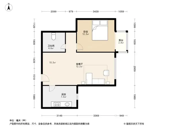 盛嘉华苑户型图