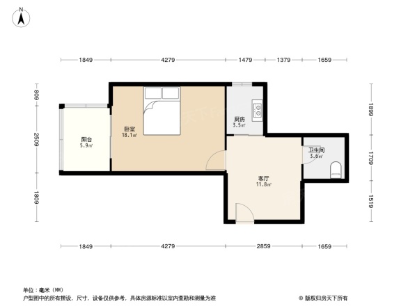 槐柏树街南里户型图