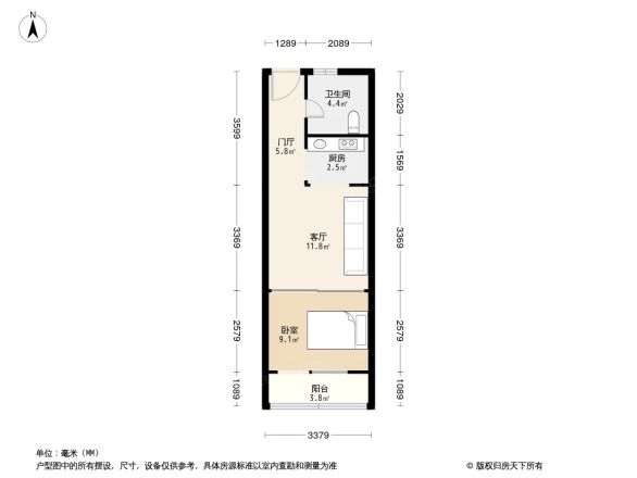 左家庄东里户型图