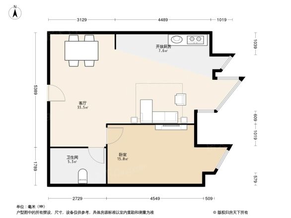 大成时代中心户型图