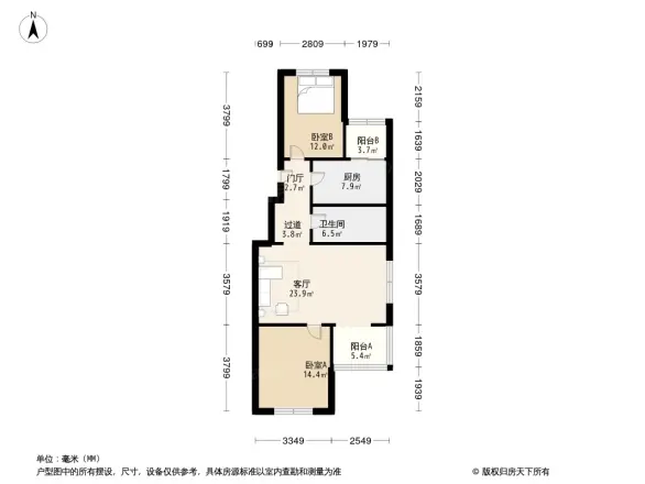 天通苑本二区户型图