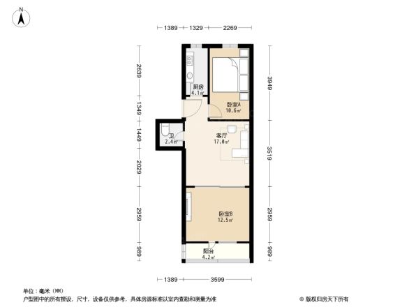 新苑街15号院户型图