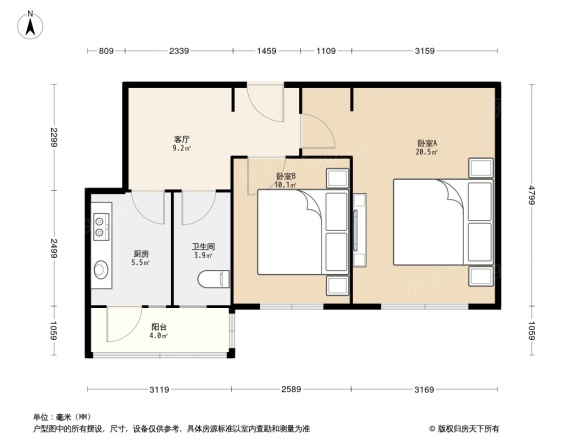 东架松户型图