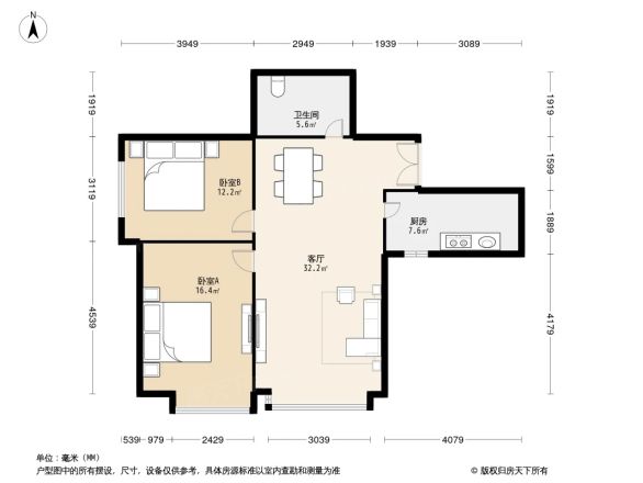 中广宜景湾户型图