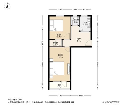 新苑街15号院户型图