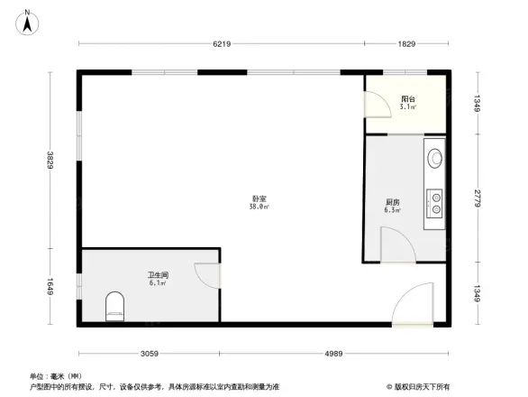 四方景园三区户型图