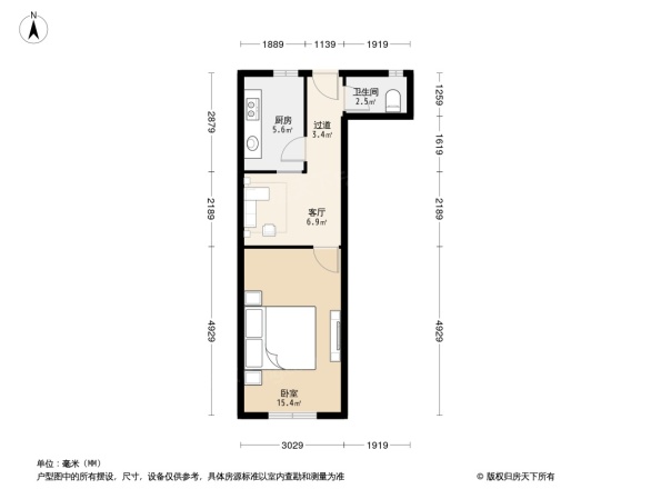 万泉庄1号院户型图
