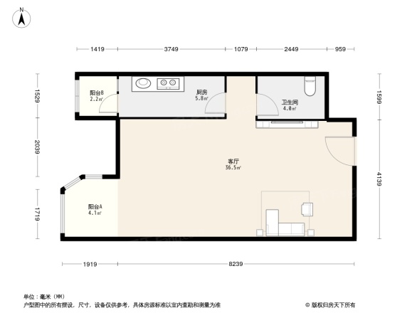 合生世界村户型图