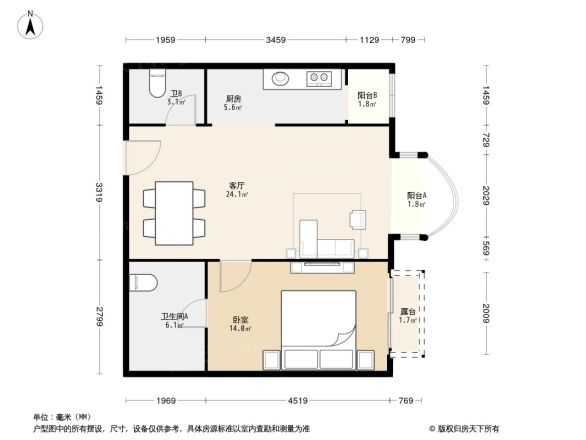 中广宜景湾户型图