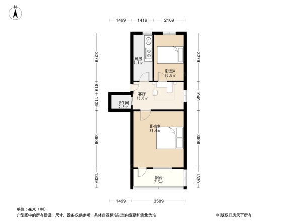 铸造村户型图