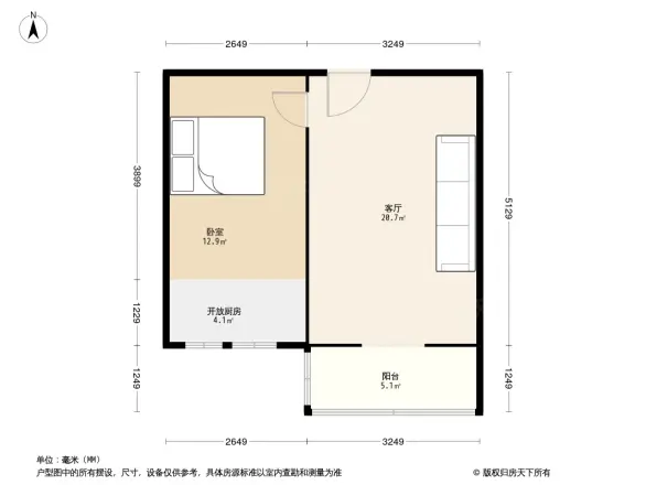 工体北里户型图